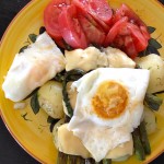 obiad szparagi, kartofelki runforest gryzie blog o stylu życia